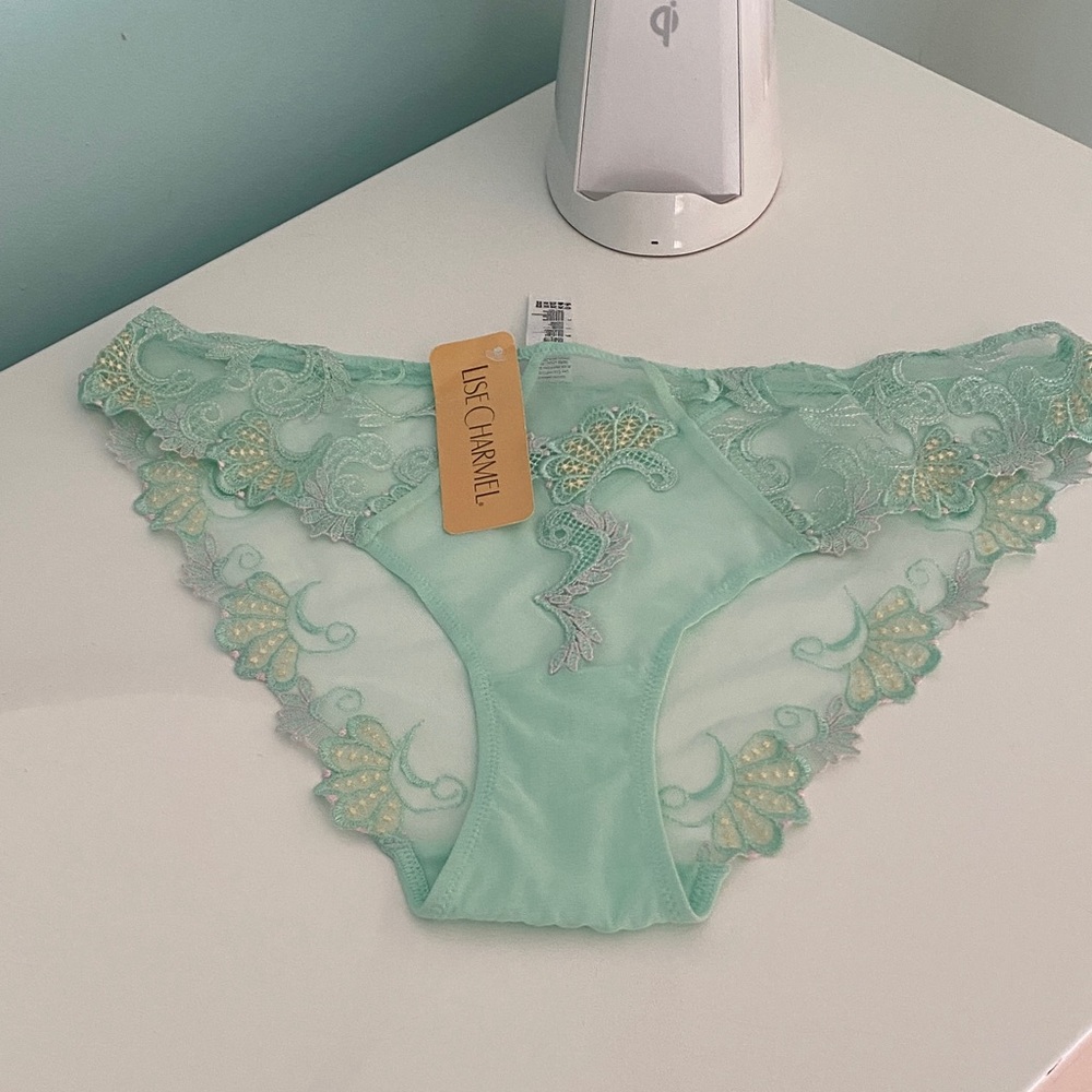 Mint Green Lace Panty